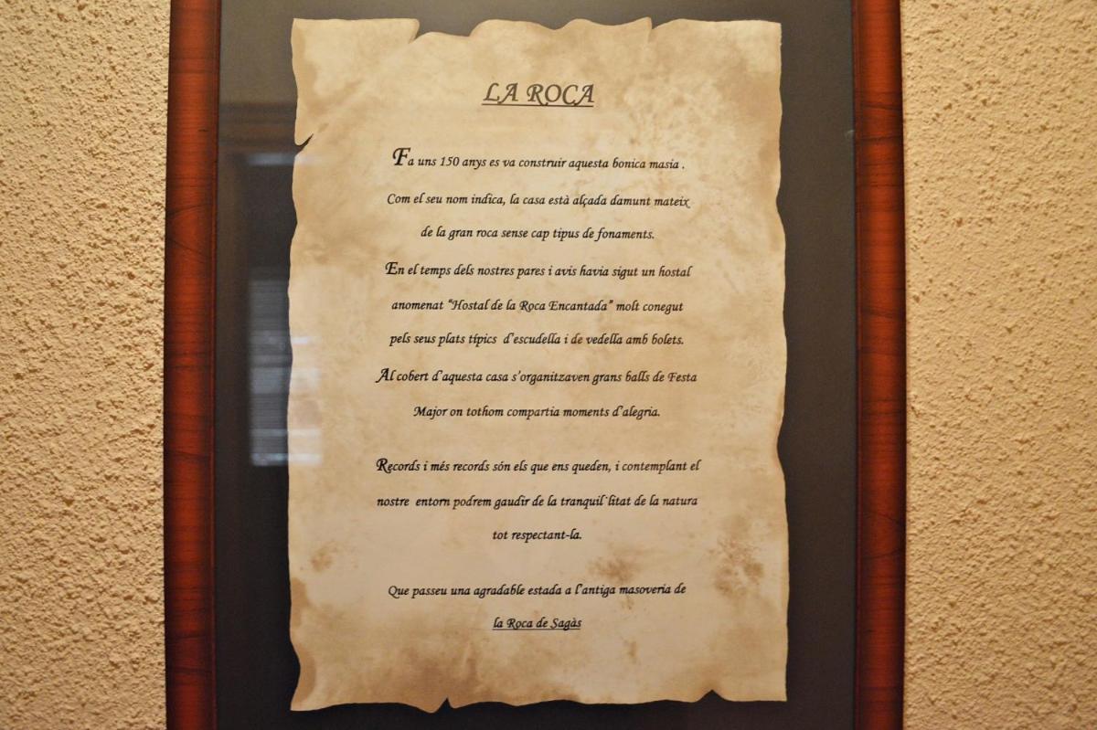 Masoveria la Roca Sagas Esterno foto